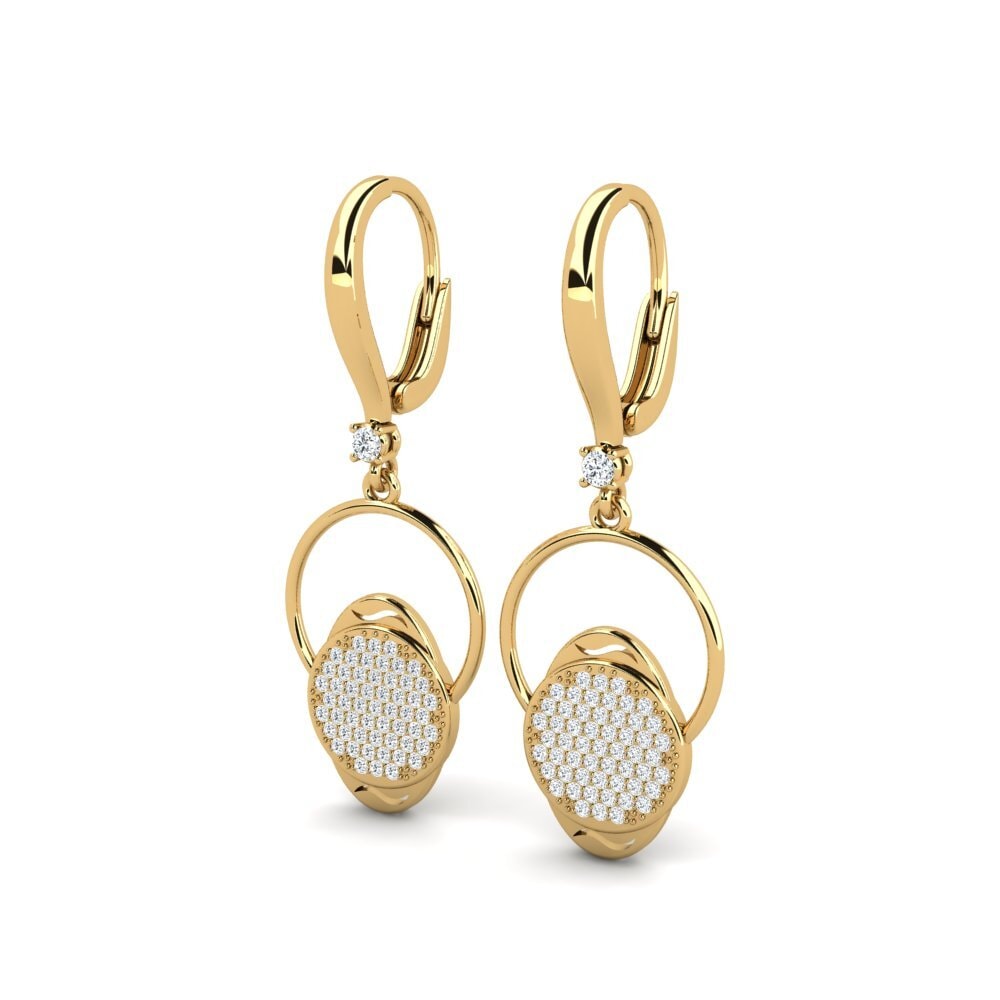 14ct Yellow Gold Women's Earring Betsey