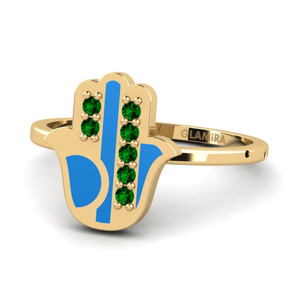 Green Zirconia Ring Bezorgd