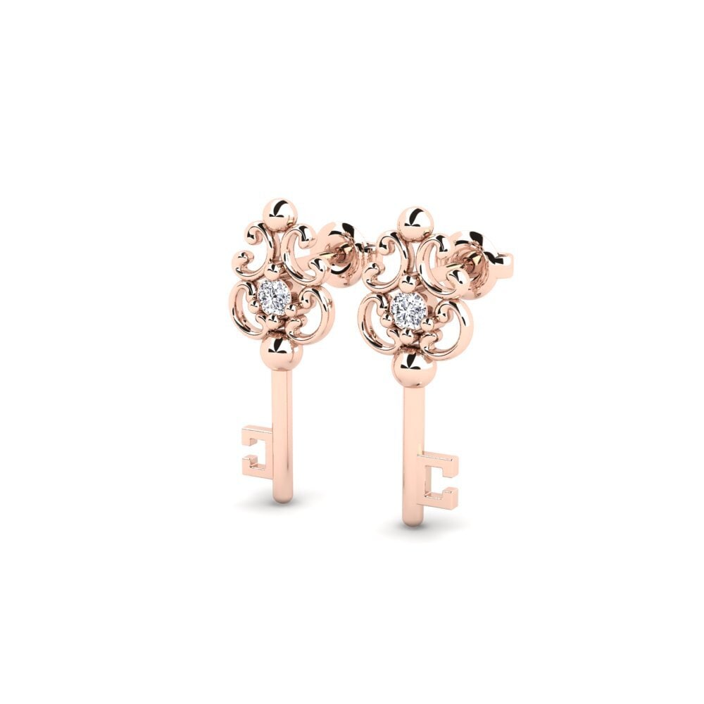 14ct Rose Gold Women's Earring Bharuch