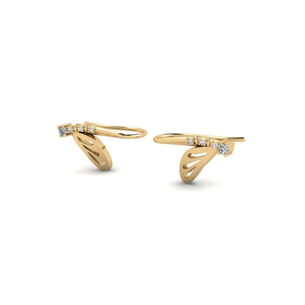 Zircone Boucle d'oreille femme Bhunya