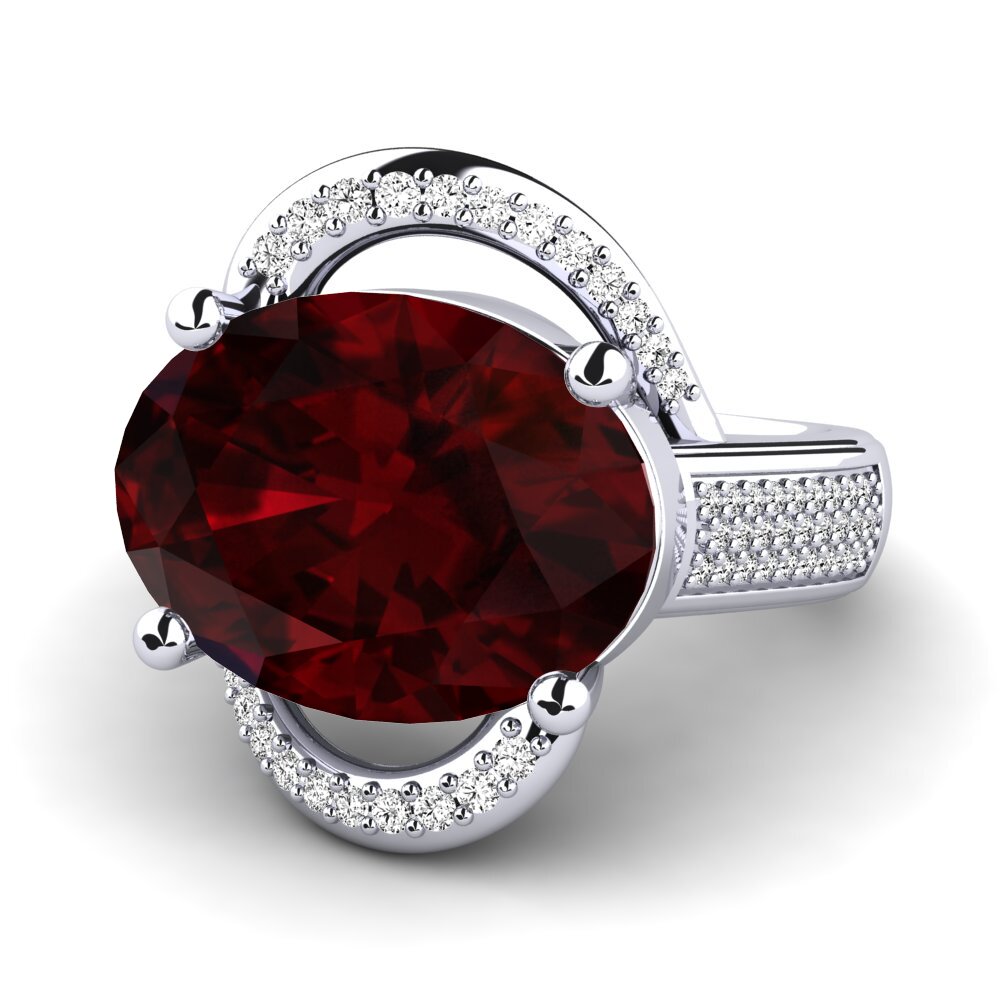 Garnet Ring Billi