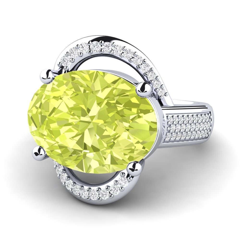 Lemon Quartz Ring Billi