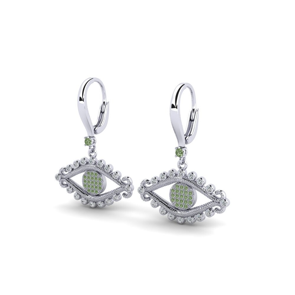 Green Diamond Women's Earring Bilss
