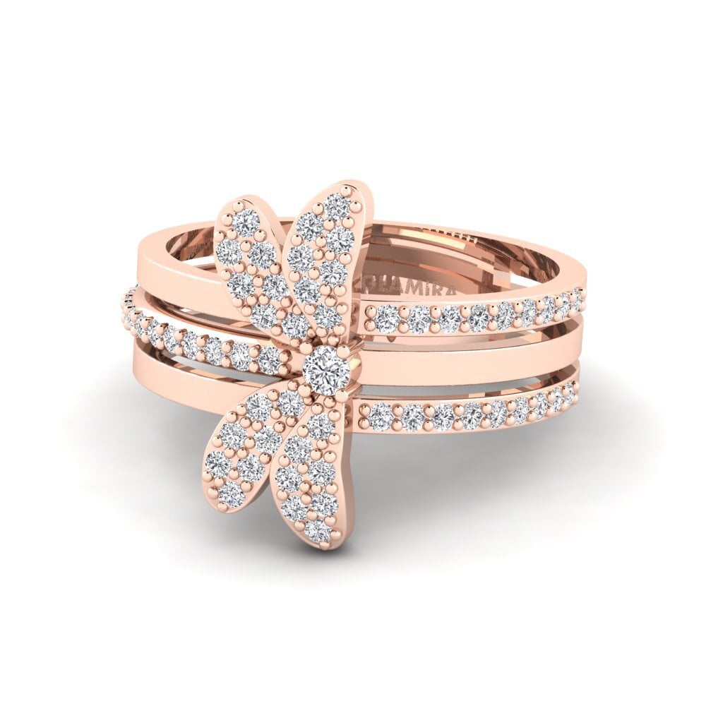 Rotgold 585 Ring Bioche