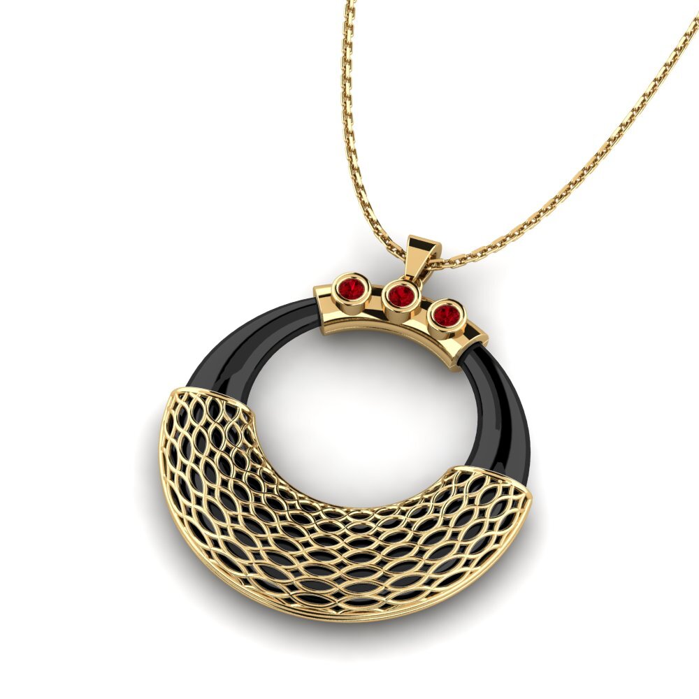 Circonita Roja Colgante de Mujer Birdwell