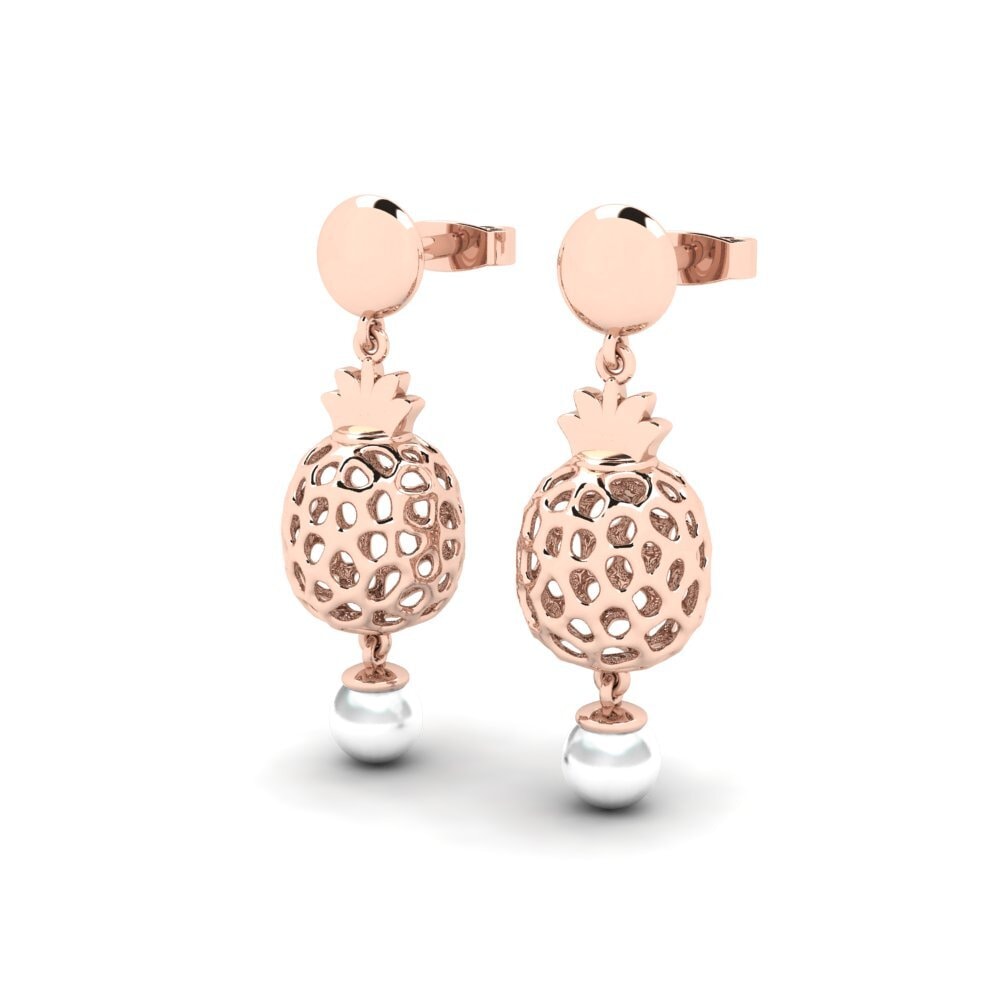 14ct Rose Gold Women's Earring Birri
