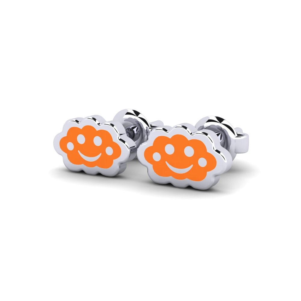 18k White Gold Kid's Earring Bismaya