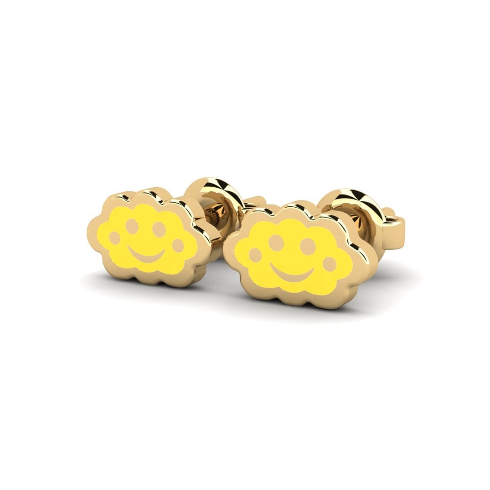9ct Yellow Gold Kid's Earring Bismaya