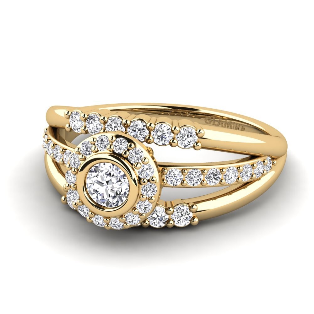 Diamante cultivado en laboratorio Anillo de Mujer Bittedw