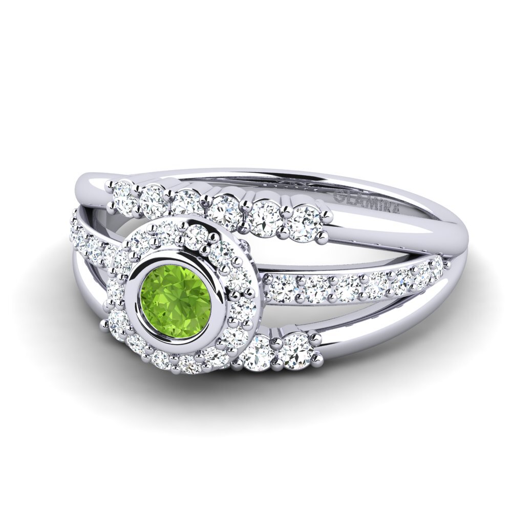 Peridot Women's Ring Bittedw