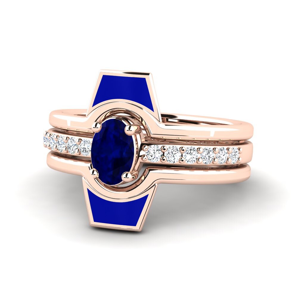 Saphir Ring Blada SET