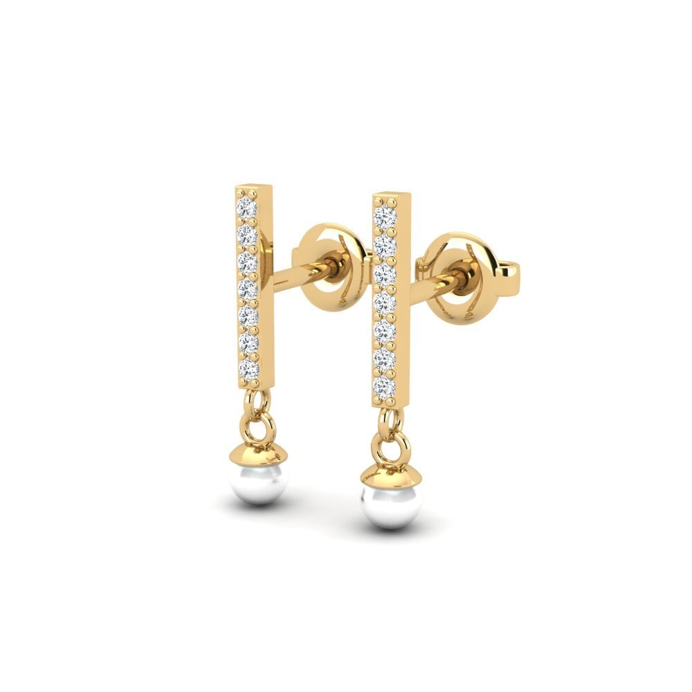 Zircone Boucle d'oreille femme Blandning