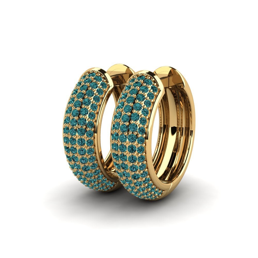 Blue Diamond Women's Earring Blohm