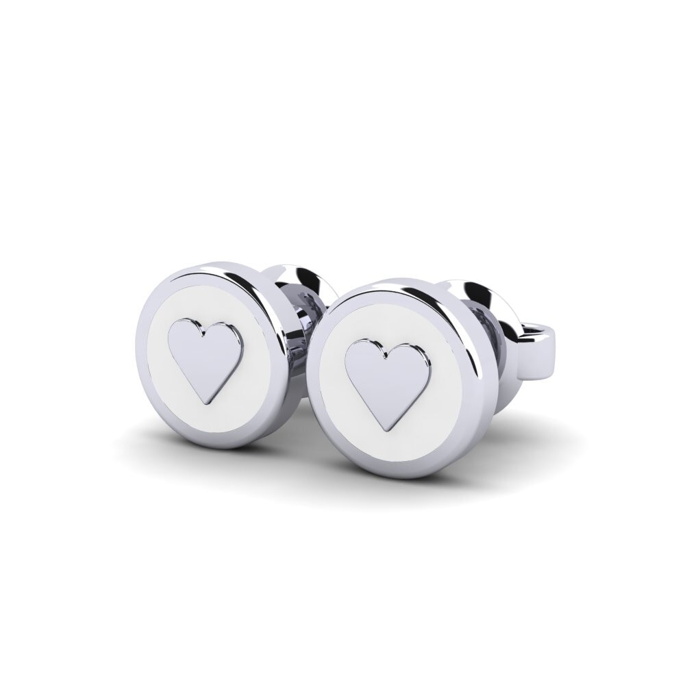 950 Platinum Kid's Earring Blomster