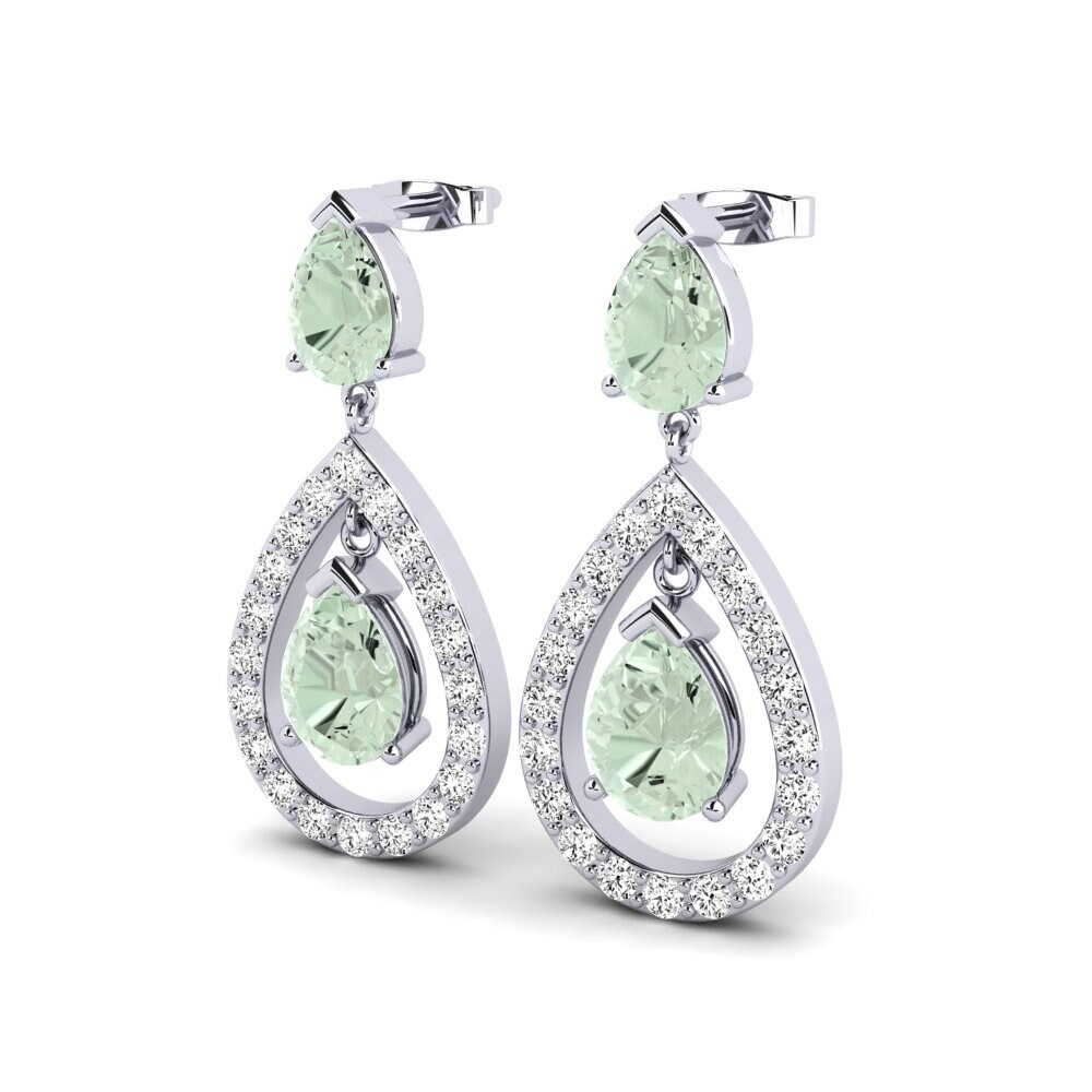 Green Amethyst Women's Earring Bloxham