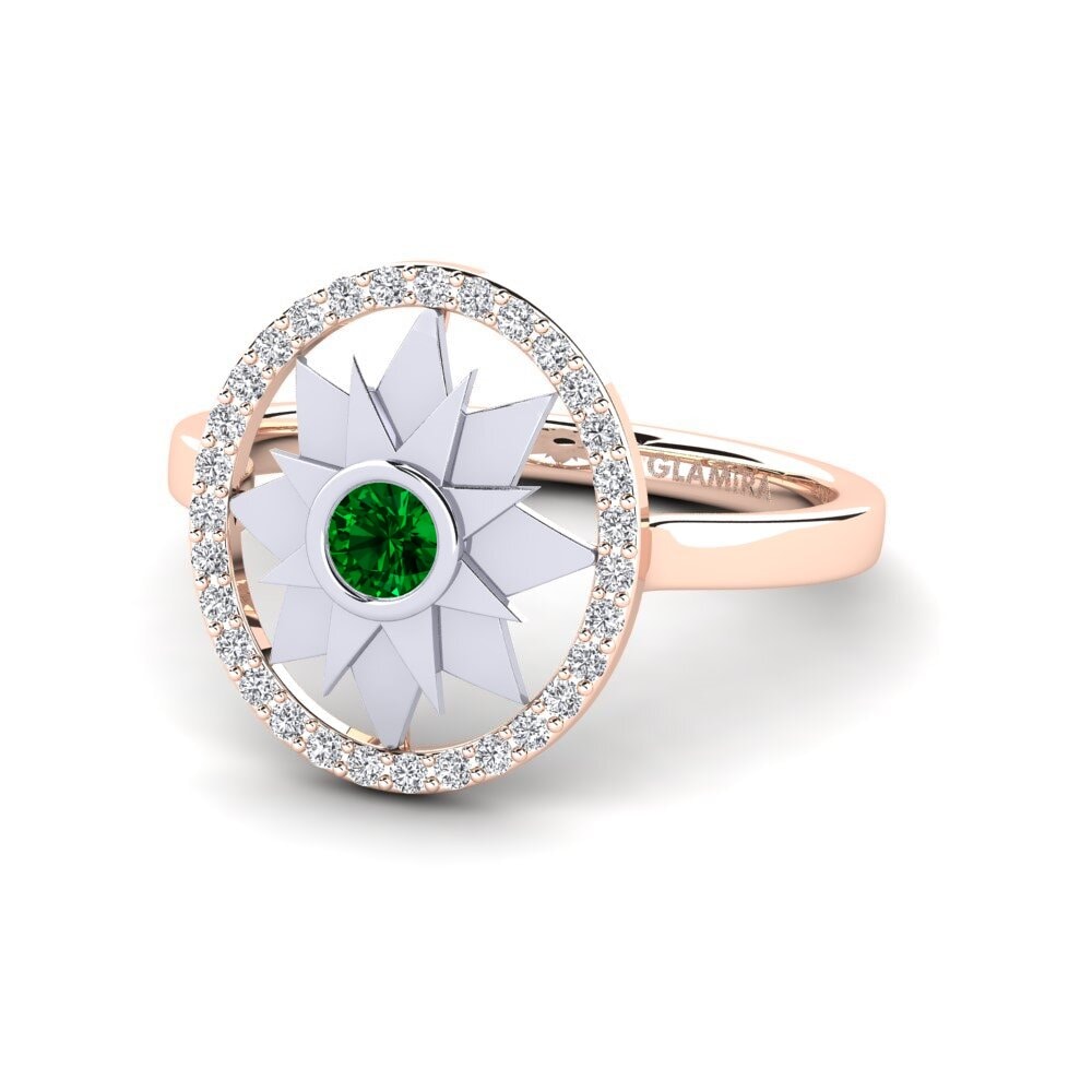 emerald-zirconia แหวน Blue Variable