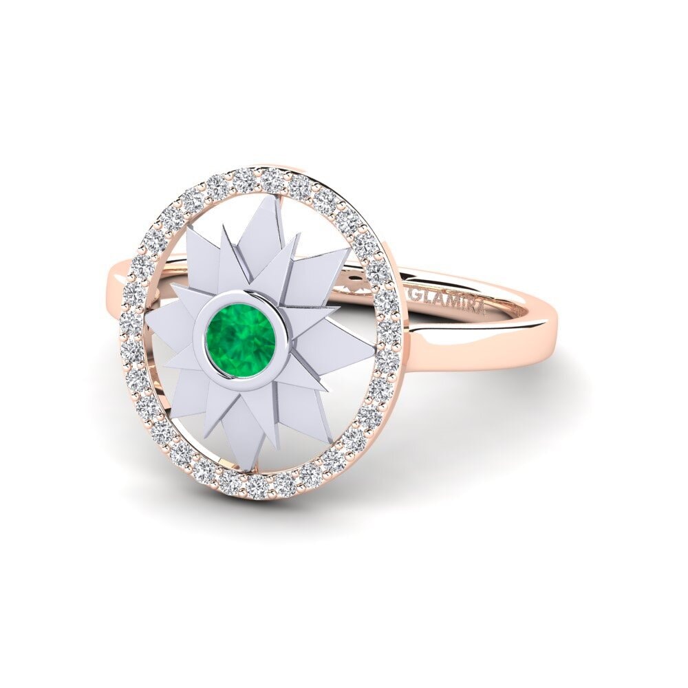 Emerald Ring Blue Variable
