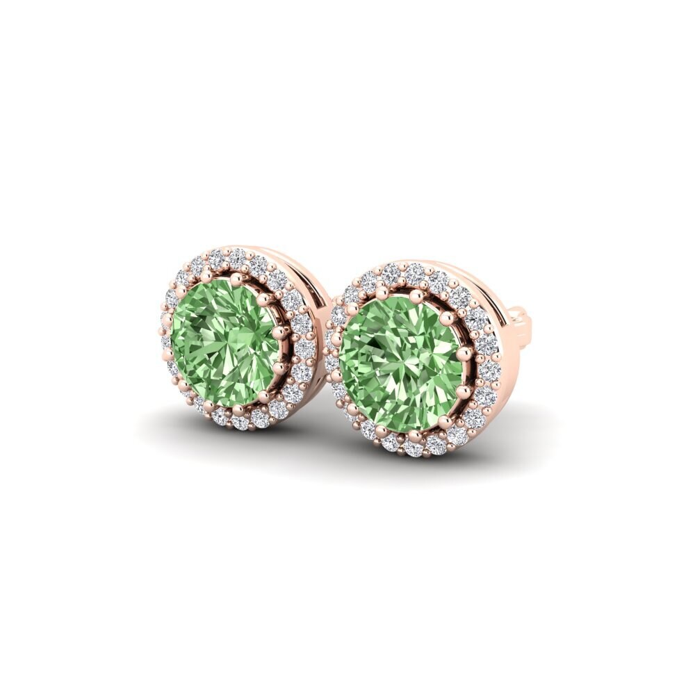 Green Diamond Women's Earring Bluitt
