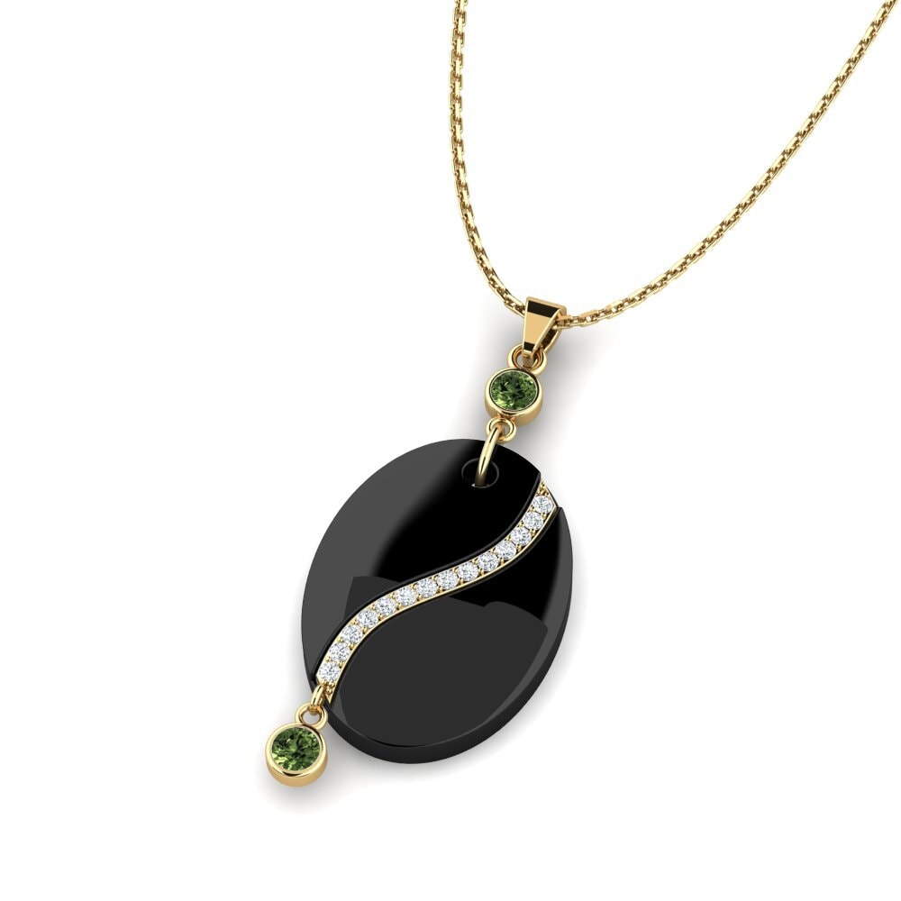 Zafiro Verde Colgante de Mujer Blumenthal