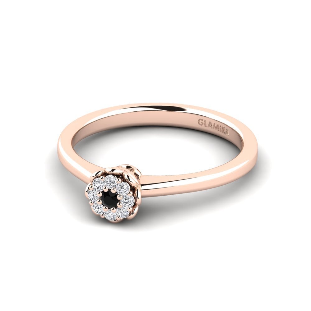 Zafiro negro Anillo Boboli