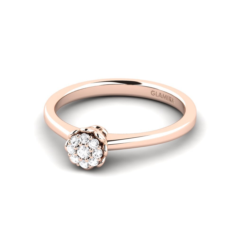 Zafiro blanco Anillo Boboli