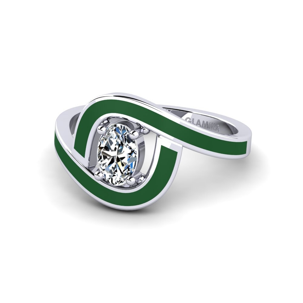 950 Platin Ring Bogena