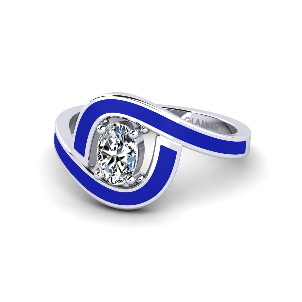 9ct White Gold Ring Bogena