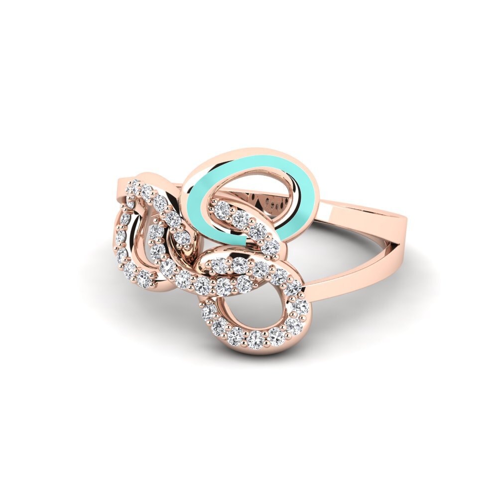Rotgold 750 Ring Bolingo