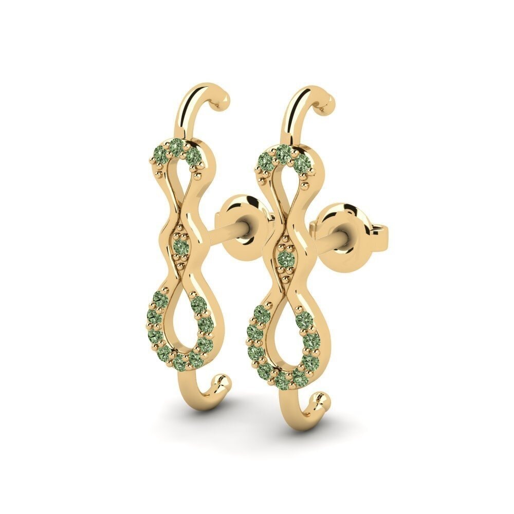 Green Diamond Women's Earring Boncas