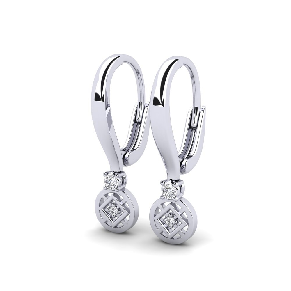 950 Palladium Women's Earring Bonfilian