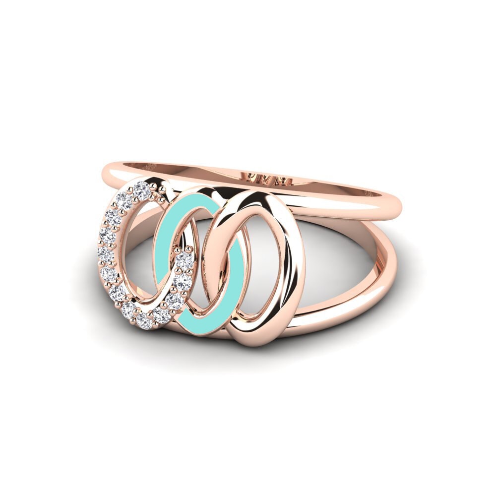 Rotgold 750 Ring Bonisa