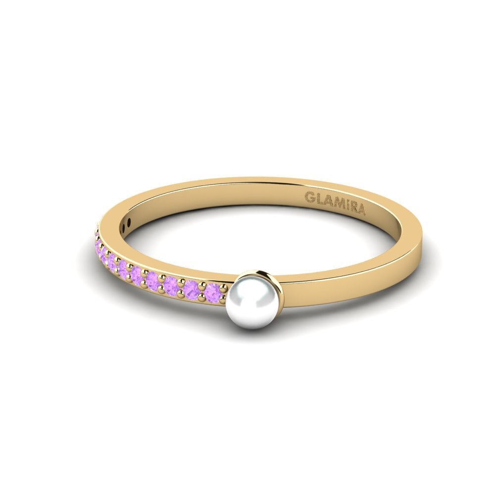 Amatista Anillo Bonyane