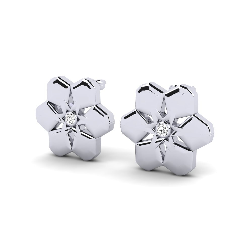 Đá Moissanite Bông tai nữ Bosniaque