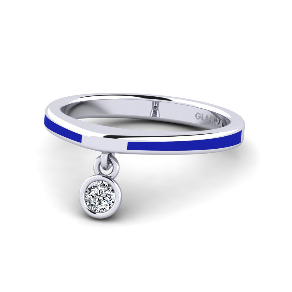 9ct White Gold Ring Botilda