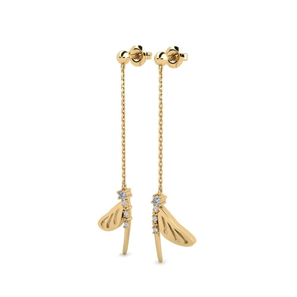 Zircone Boucle d'oreille femme Bowel