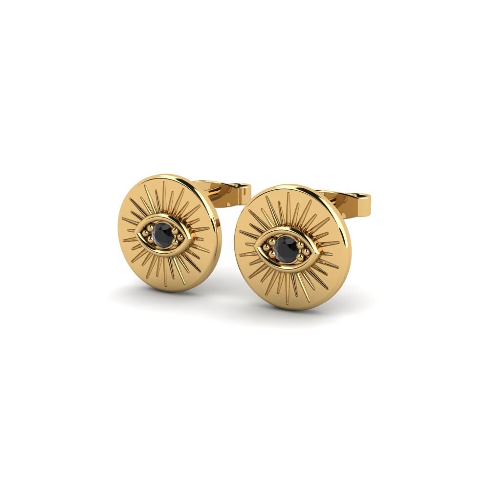 Black Sapphire Women's Earring Bower