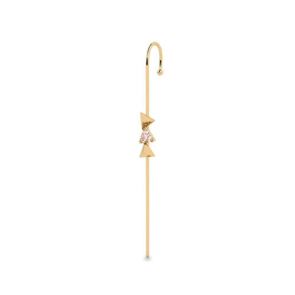 Rosa Saphir Ohrpiercings Brackenbury