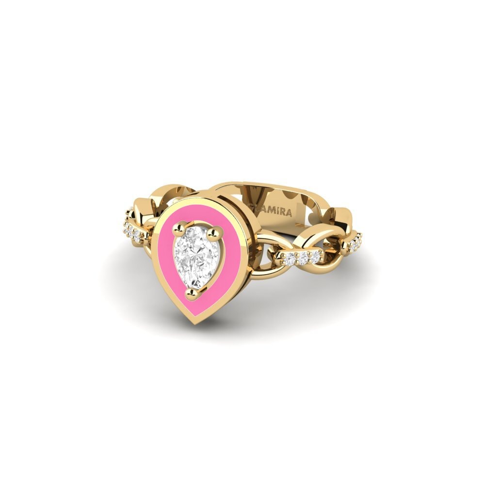 Weißer Saphir SYLVIE Ring Braks - A