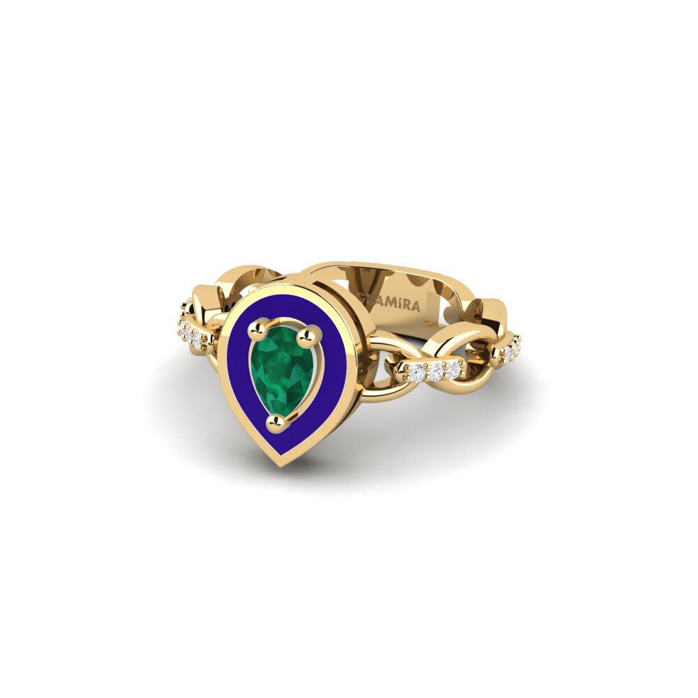 Emerald SYLVIE Ring Braks - A
