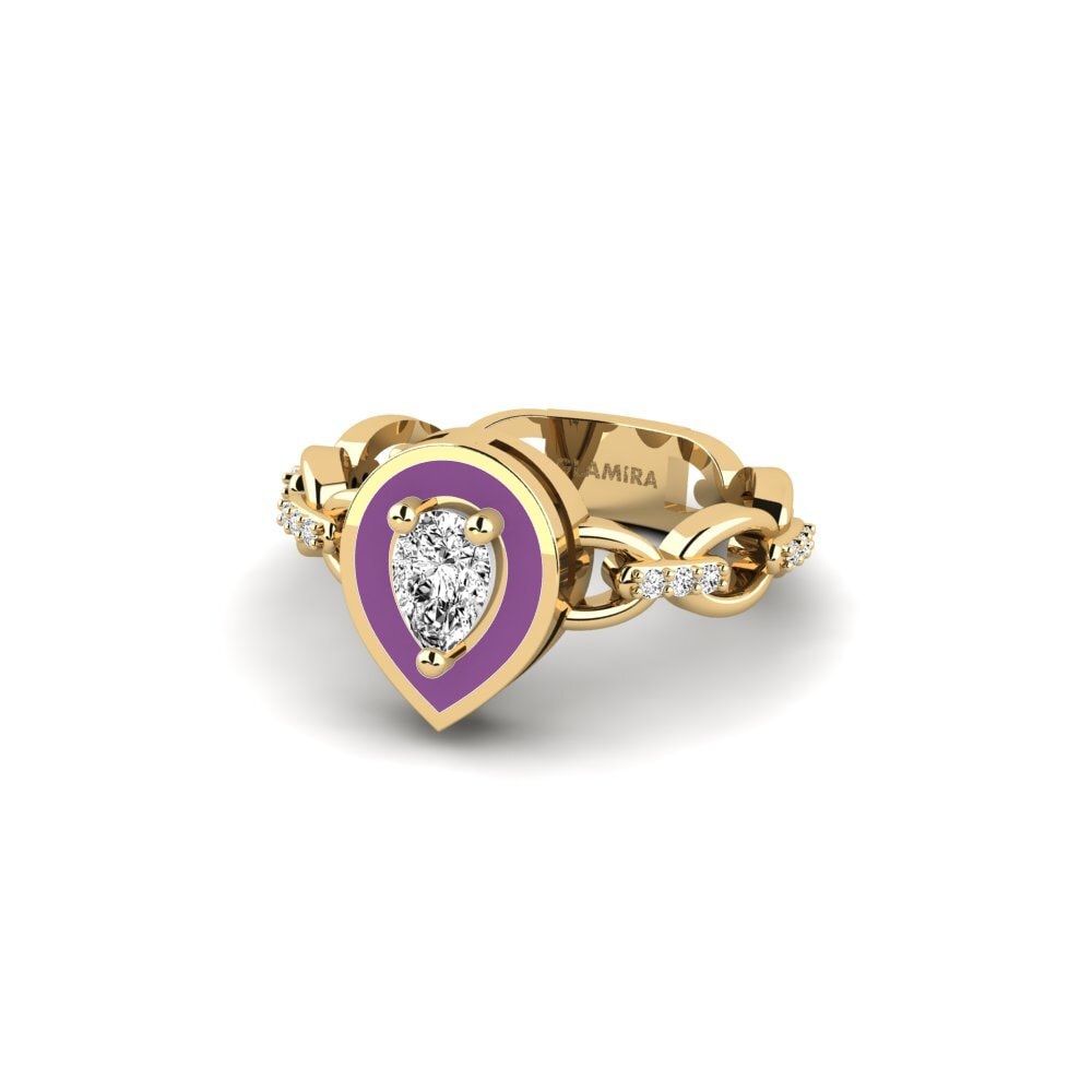 Moissanit SYLVIE Ring Braks - A
