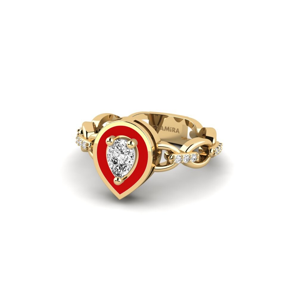 Moissanit SYLVIE Ring Braks - A