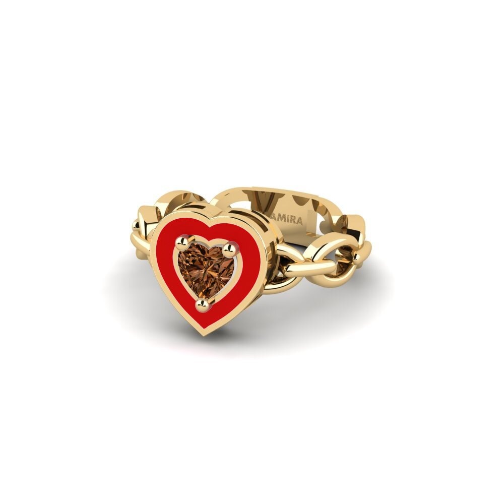 Brauner Diamant SYLVIE Ring Braks - B