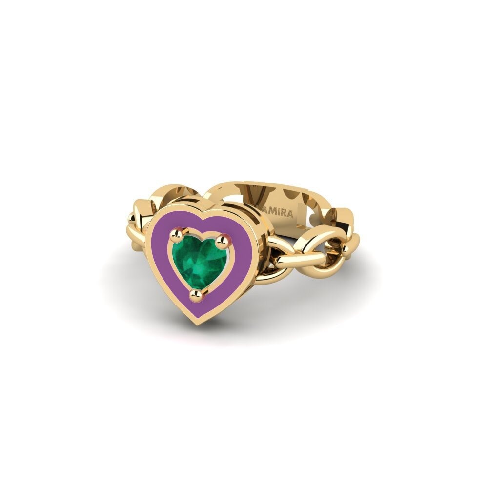 Smaragd SYLVIE Ring Braks - B