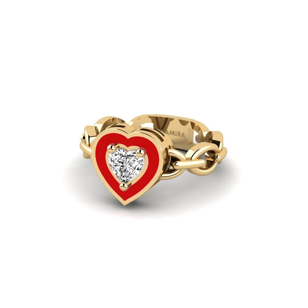 Moissanit SYLVIE Ring Braks - B