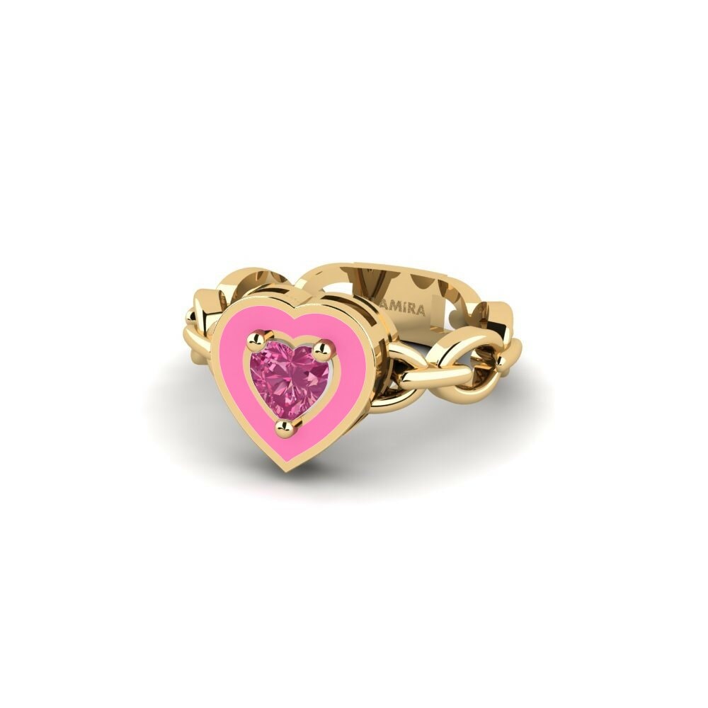 Bagues Tourmaline Rose Créations Solitaires