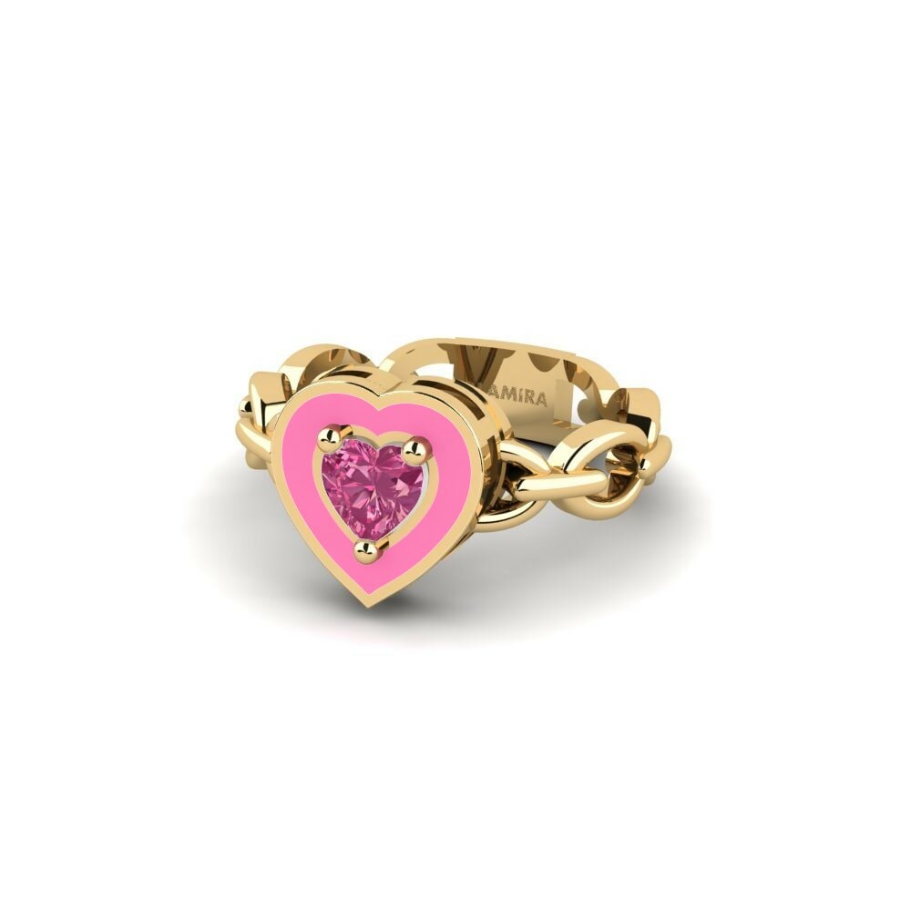 Pink Tourmaline SYLVIE Ring Braks - B