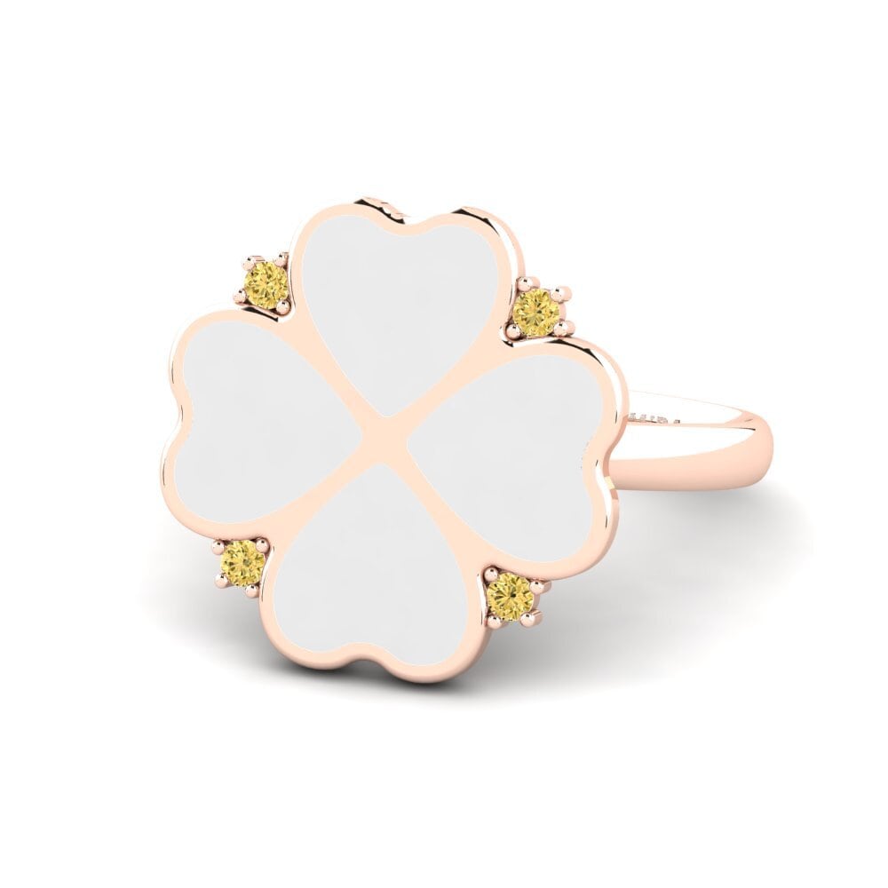 Gelber Diamant Ring Bramah
