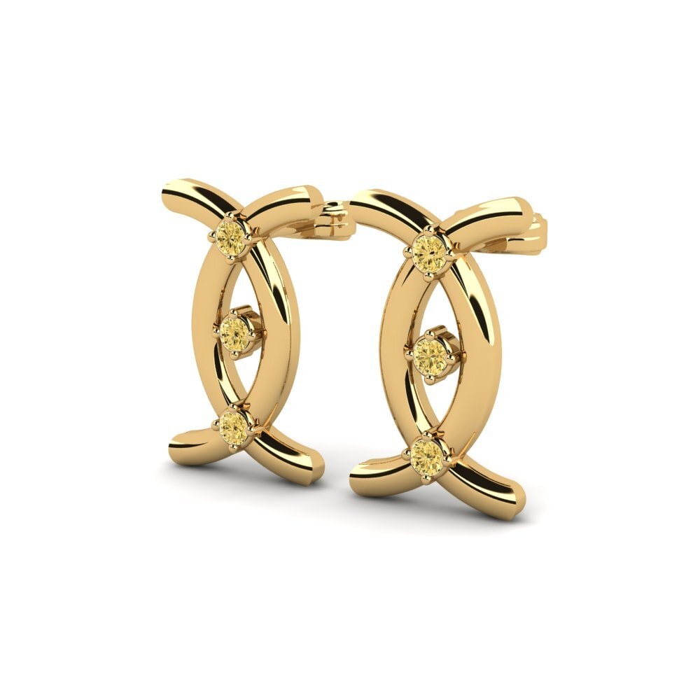 Yellow Diamond Women's Earring Branislav