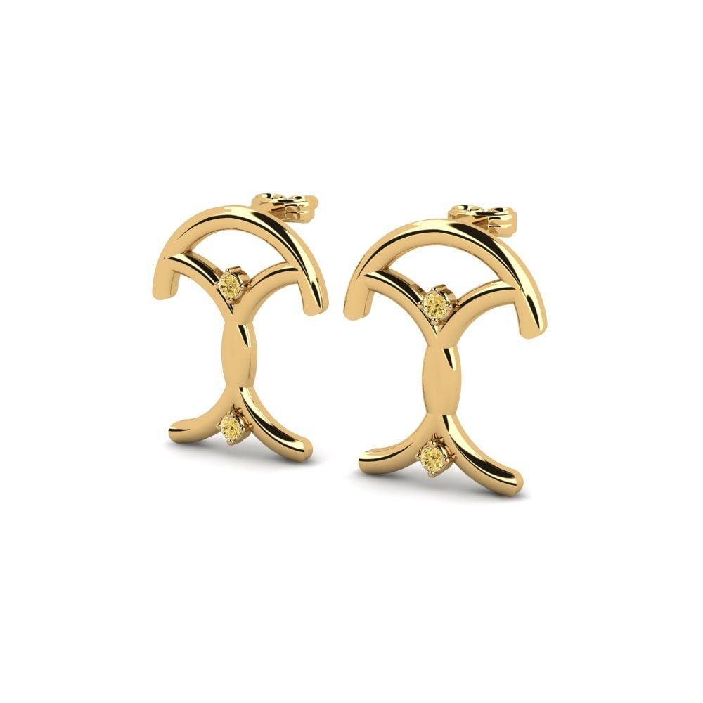 Yellow Diamond Women's Earring Branko