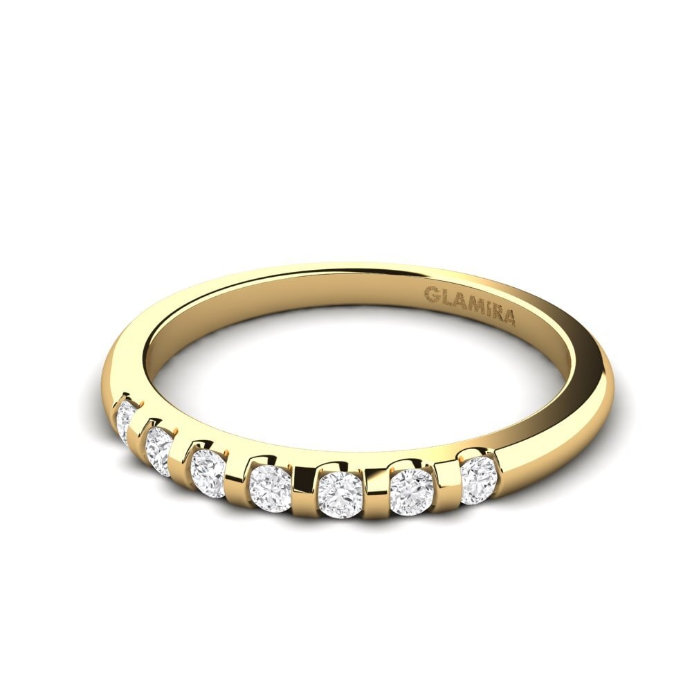Zafiro blanco Anillo Brasfield